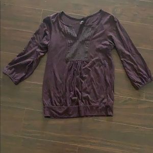 Purple blouse